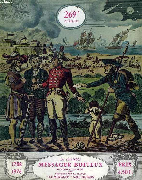 LE VERITABLE MESSAGER BOITEUX DE BERNE ET VEVEY, 269e ANNEE, 1976