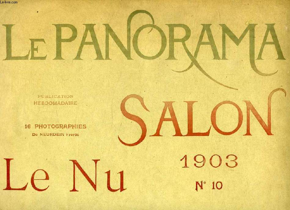 LE PANORAMA SALON, 1903, N 10, LE NU
