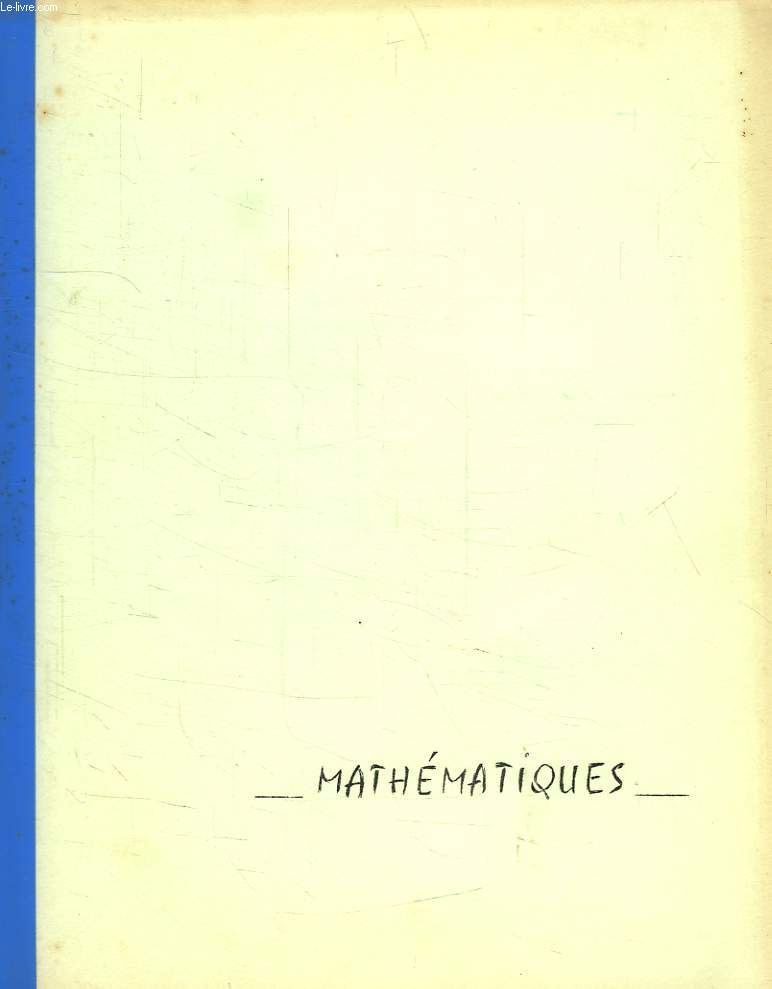 MATHEMATIQUES