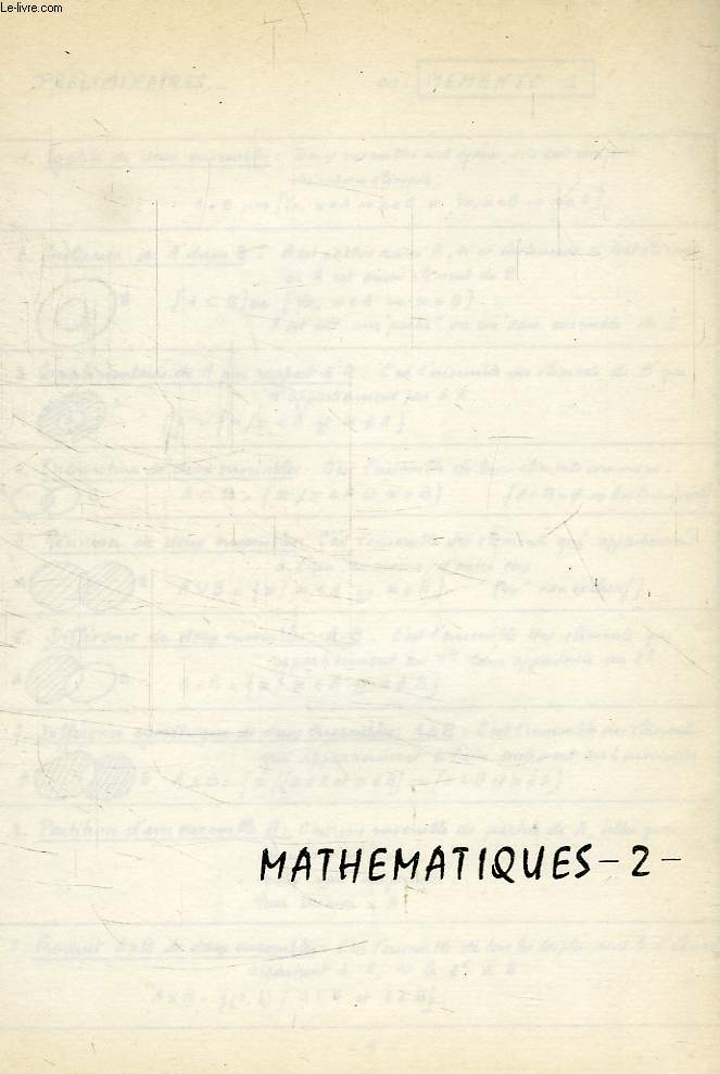 MATHEMATIQUES, 2