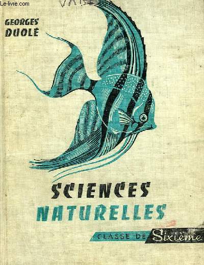 SCIENCES NATURELLES, CLASSE DE 6e