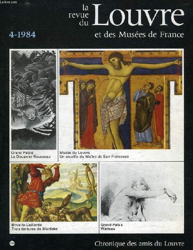 LA REVUE DU LOUVRE ET DES MUSEES DE FRANCE, N 4, 1984