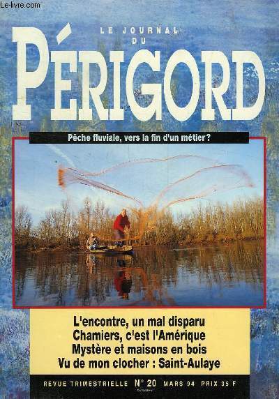 LE JOURNAL DU PERIGORD, N 20, MARS 1994