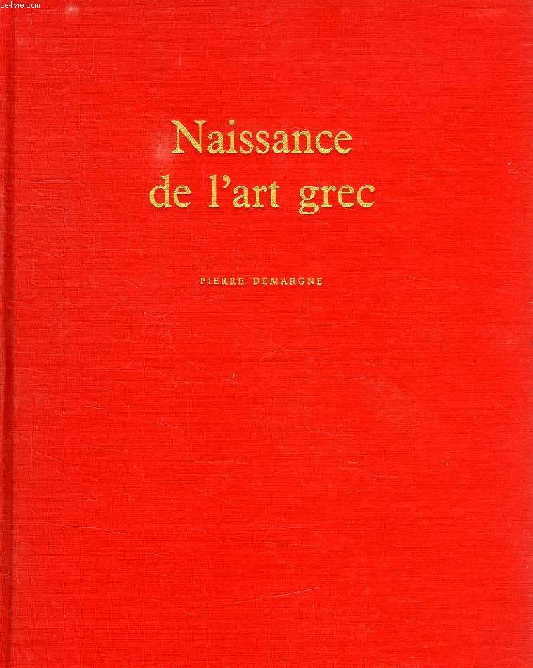 NAISSANCE DE L'ART GREC