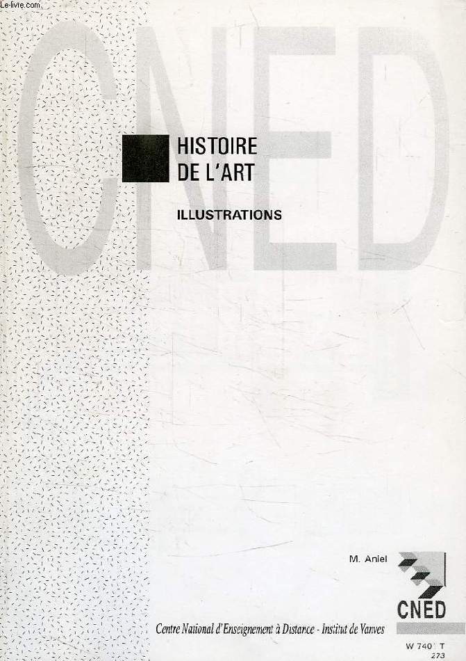 HISTOIRE DE L'ART, ILLUSTRATIONS
