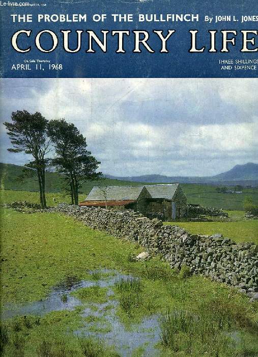 COUNTRY LIFE, VOL. CXLIII, N 3710, APRIL 11, 1968