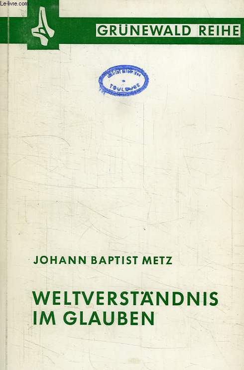 WELTVERSTANDNIS IM GLAUBEN