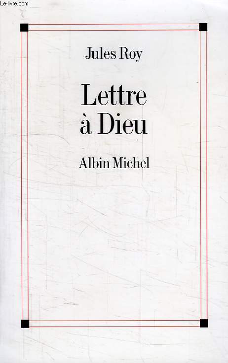 LETTRE A DIEU