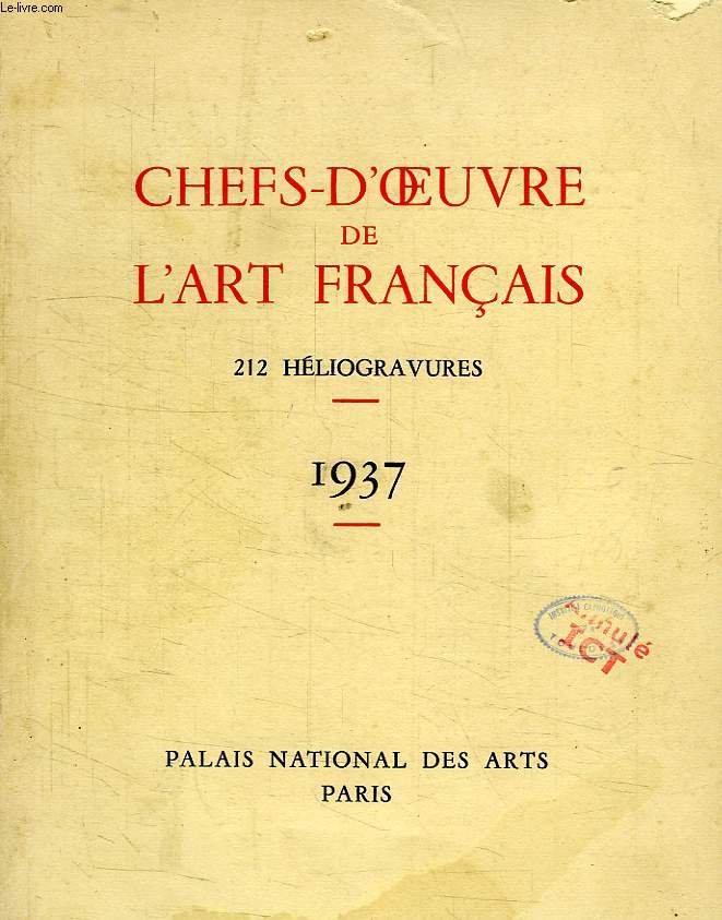 CHEFS-D'OEUVRE DE L'ART FRANCAIS
