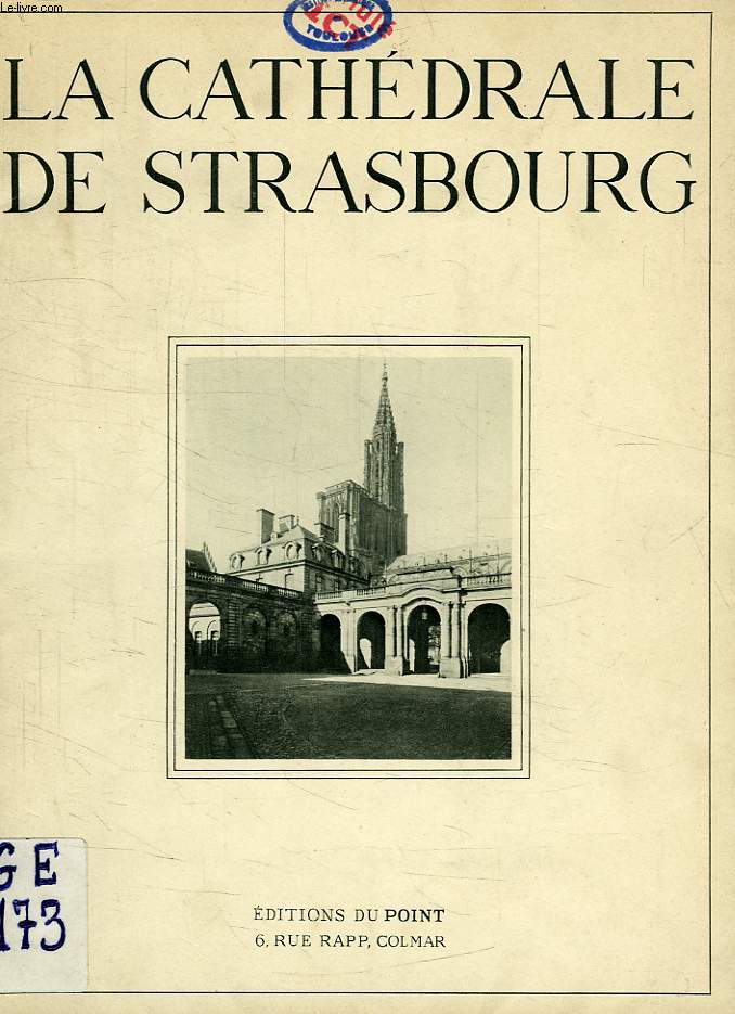 LA CATHEDRALE DE STRASBOURG, 1439-1939