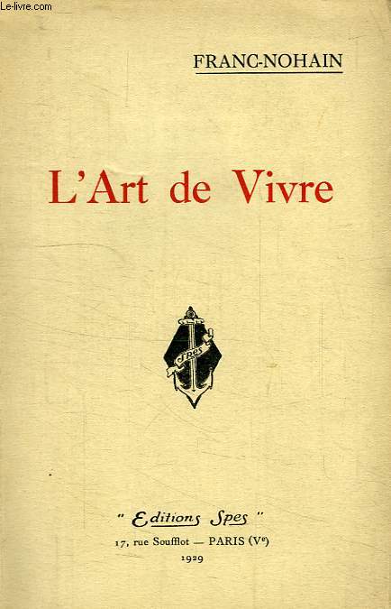 L'ART DE VIVRE