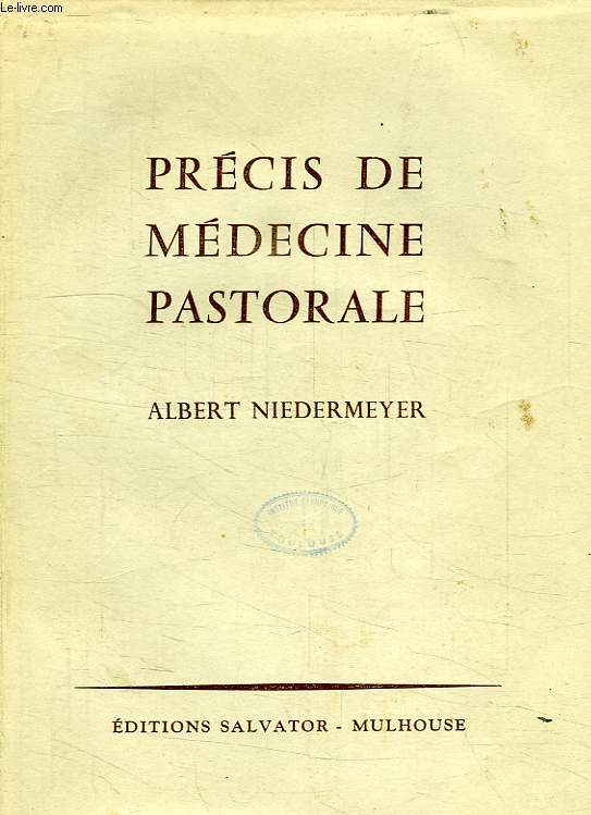 PRECIS DE MEDECINE PASTORALE