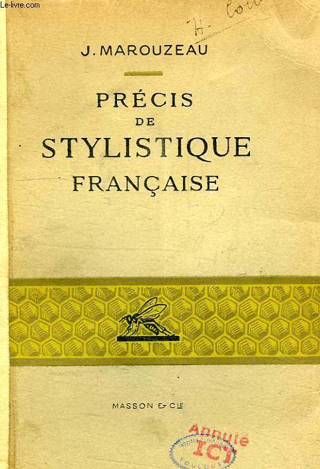 PRECIS DE STYLISTIQUE FRANCAISE