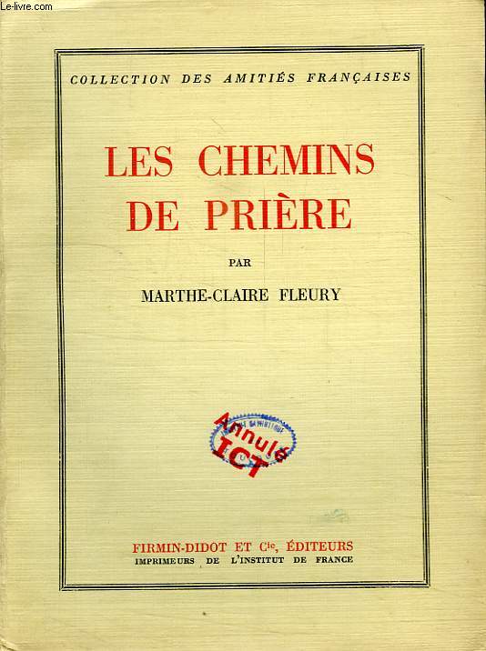 LES CHEMINS DE PRIERE