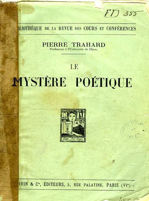 LE MYSTERE POETIQUE