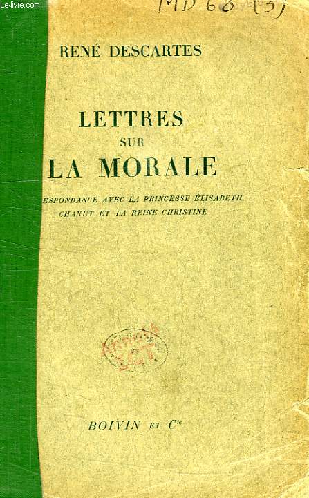 LETTRES SUR LA MORALE