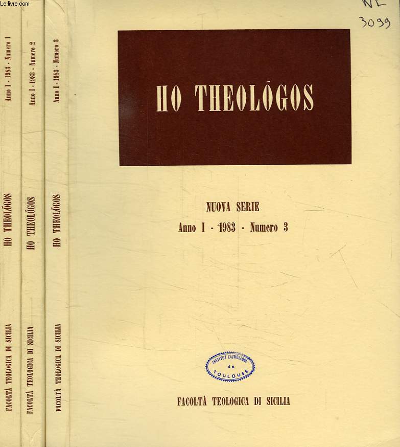 HO THEOLOGOS, 64 NUMEROS (1983-2005)