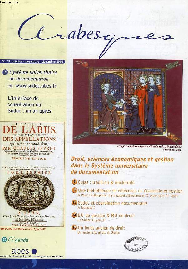 ARABESQUES, N 28, OCT.-DEC. 2002