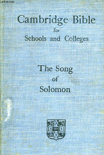 THE SONG OF SOLOMON
