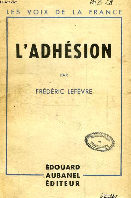 L'ADHESION