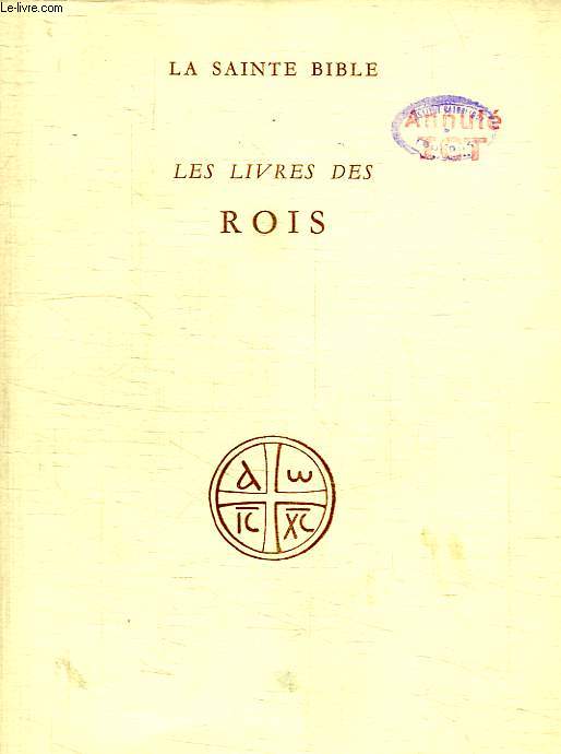 LES LIVRES DES ROIS