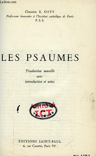 LES PSAUMES