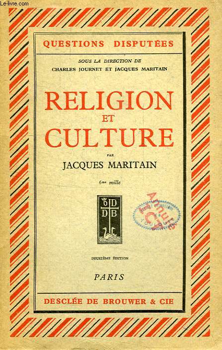 RELIGION ET CULTURE