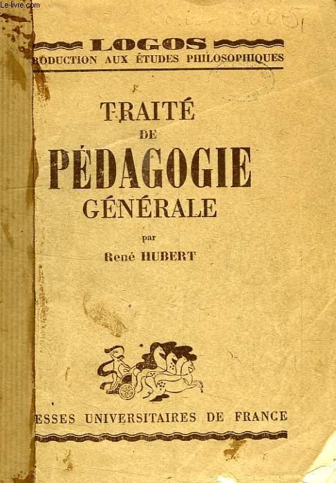 TRAITE DE PEDAGOGIE GENERALE