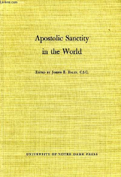 APOSTOLIC SANCTITY IN THE WORLD