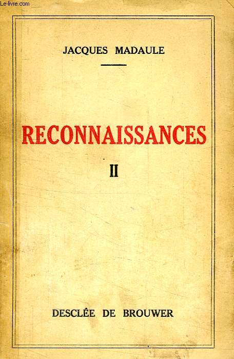 RECONNAISSANCES II