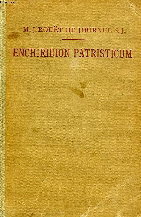 ENCHIRIDION PATRISTICUM