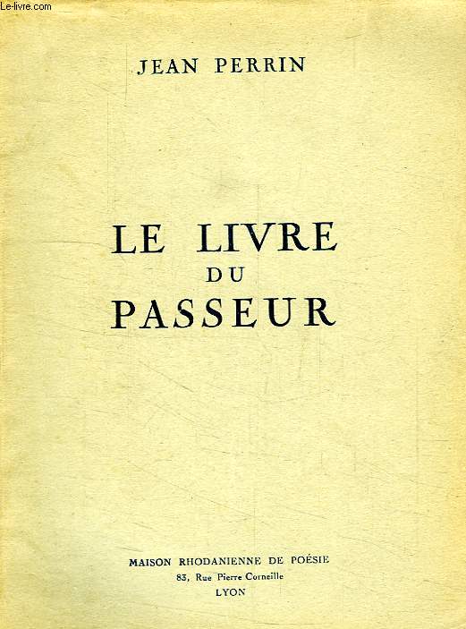 LE LIVRE DU PASSEUR