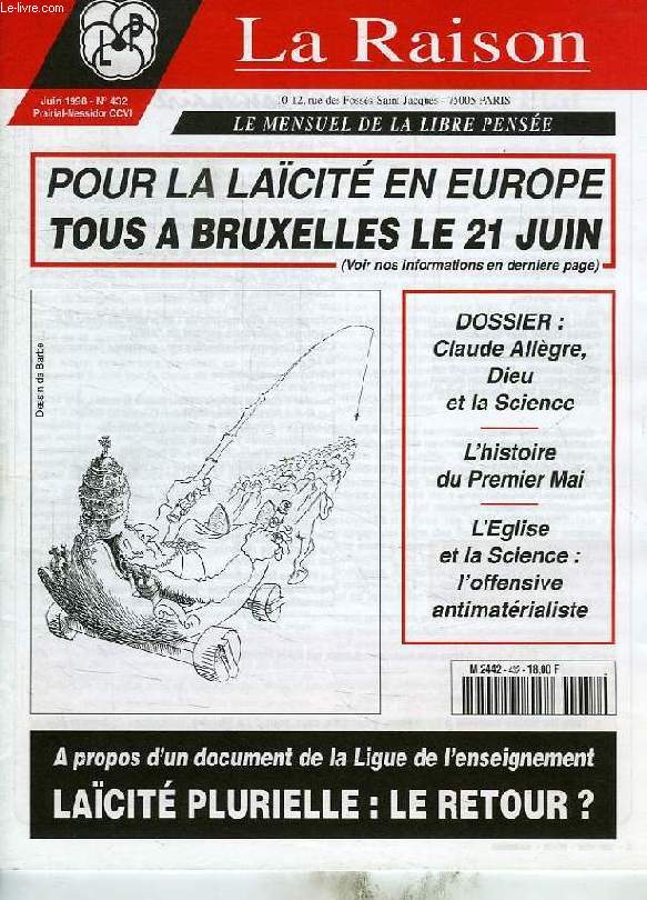 LA RAISON, N 432, JUIN 1998