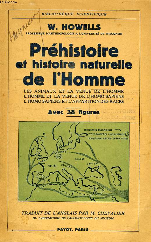 PREHISTOIRE ET HISTOIRE NATURELLE DE L'HOMME