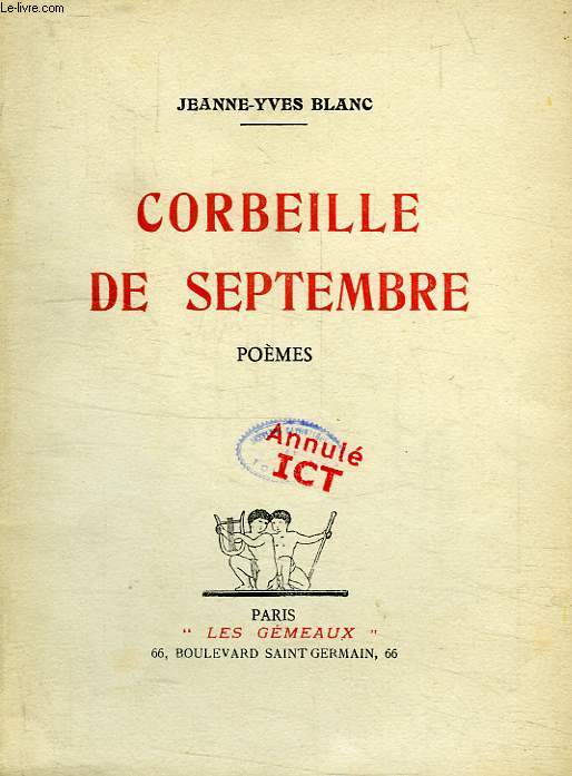 CORBEILLE DE SEPTEMBRE