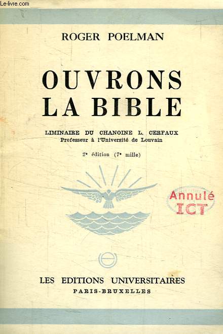 OUVRONS LA BIBLE