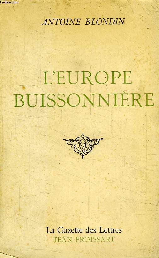 L'EUROPE BUISSONNIERE