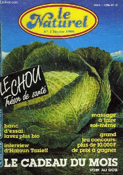 LE NATUREL, N 7, FEV. 1986