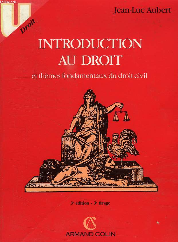 INTRODUCTION AU DROIT ET THEMES FONDAMENTAUX DU DROIT CIVIL