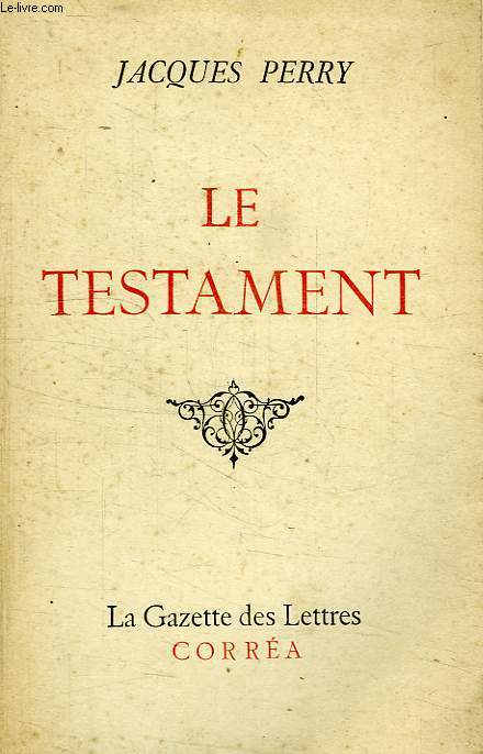 LE TESTAMENT