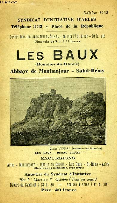 LES BAUX, ABBAYE DE MONMAJOUR, SAINT-REMY