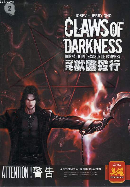 CLAWS OF DARKNESS, JOURNAL D'UN CHASSEUR DE VAMPIRES, N 2