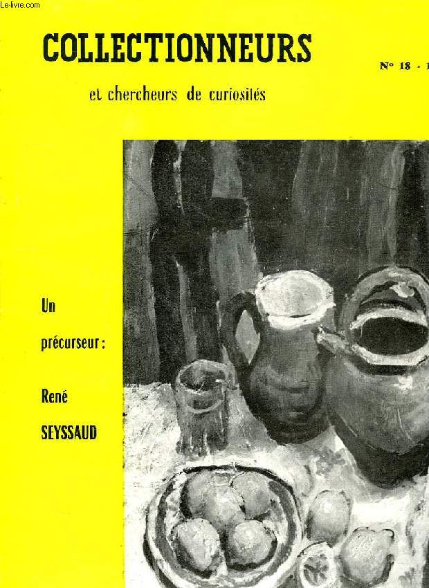 LE JOURNAL DES COLLECTIONNEURS ET DES CHERCHEURS DE CURIOSITES, N 18, JUILLET 1958
