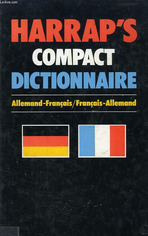 HARRAP'S COMPACT DICTIONNAIRE, ALLEMAND-FRANCAIS, FRANCAIS-ALLEMAND