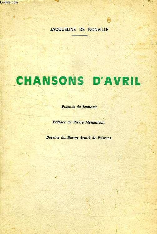 CHANSONS D'AVRIL