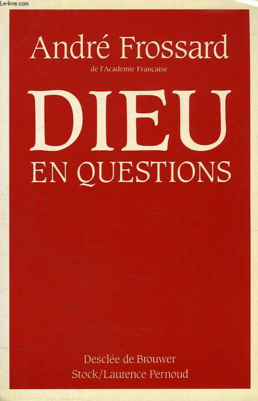 DIEU EN QUESTIONS