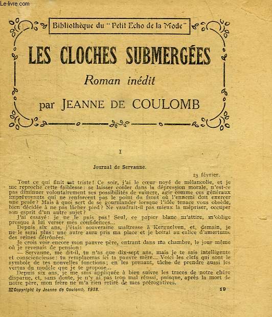 LES CLOCHES SUBMERGEES