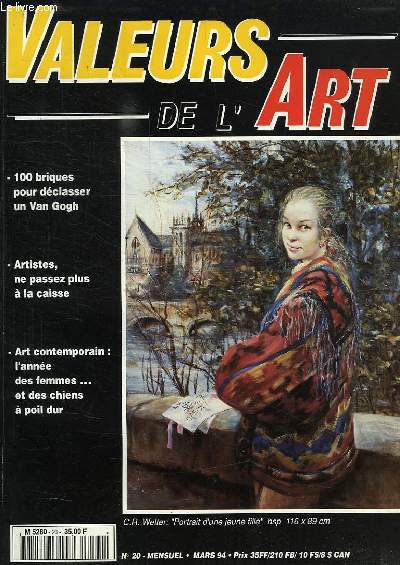 VALEURS DE L'ART, N 20, MARS 1994