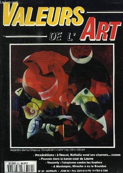 VALEURS DE L'ART, N 23, JUIN 1994
