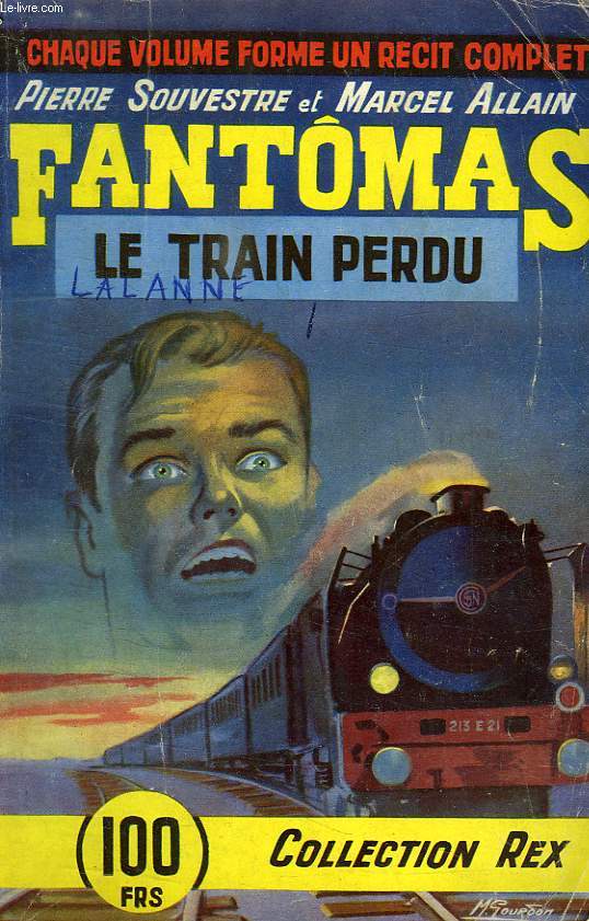 FANTOMAS, LE TRAIN PERDU